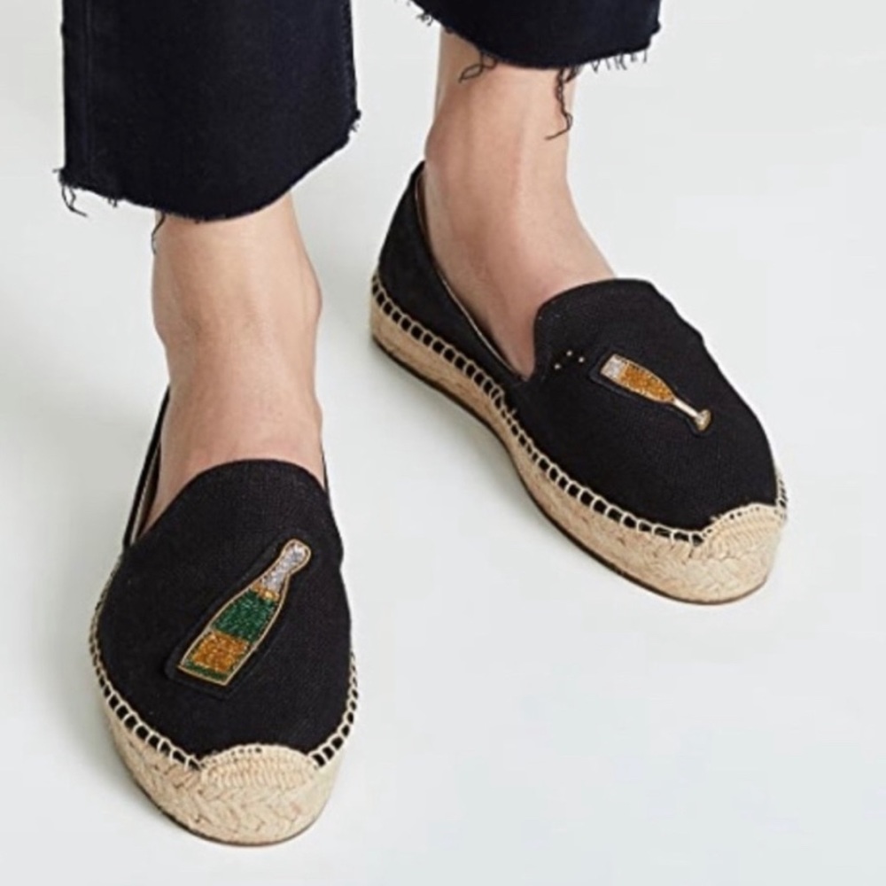 Soludos Champagne Espadrilles 8.5